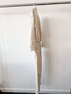 Combinaison ceinturée ivoire crème Ruthel d'Isabel Marant Étoile