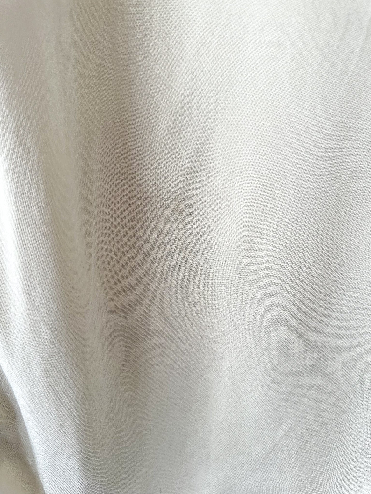 St Agni Dove Ivory Draped Cowl Dress