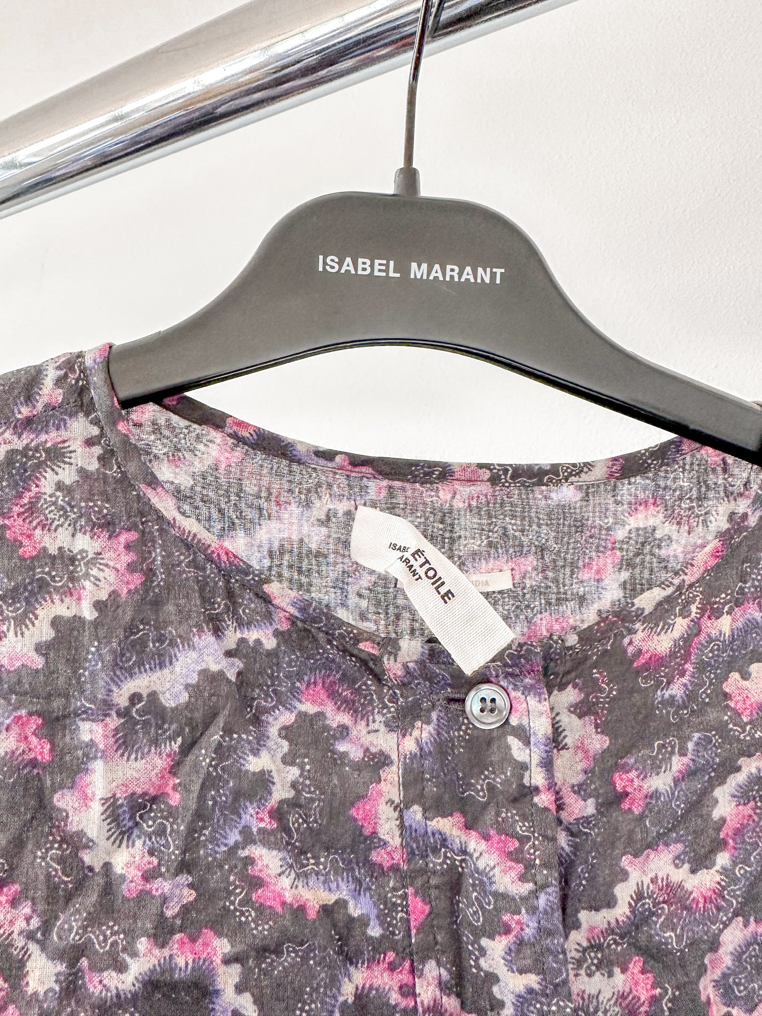 Isabel Marant Etoile Imaggy Floral Print Summer Midi Dress