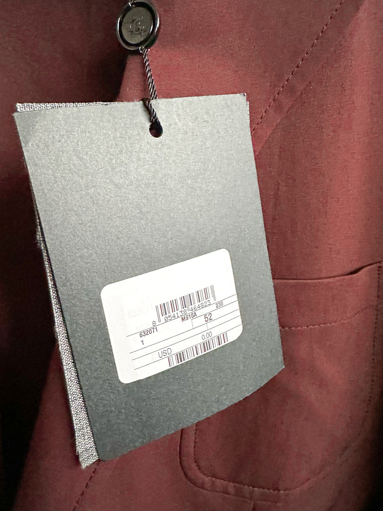 Slowear Teknosartorial Burgundy Breathable Blazer Jacket - House Of Huntington