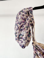 Isabel Marant Etoile Lecia Floral Print Ruched Off Shoulder Mini Dress