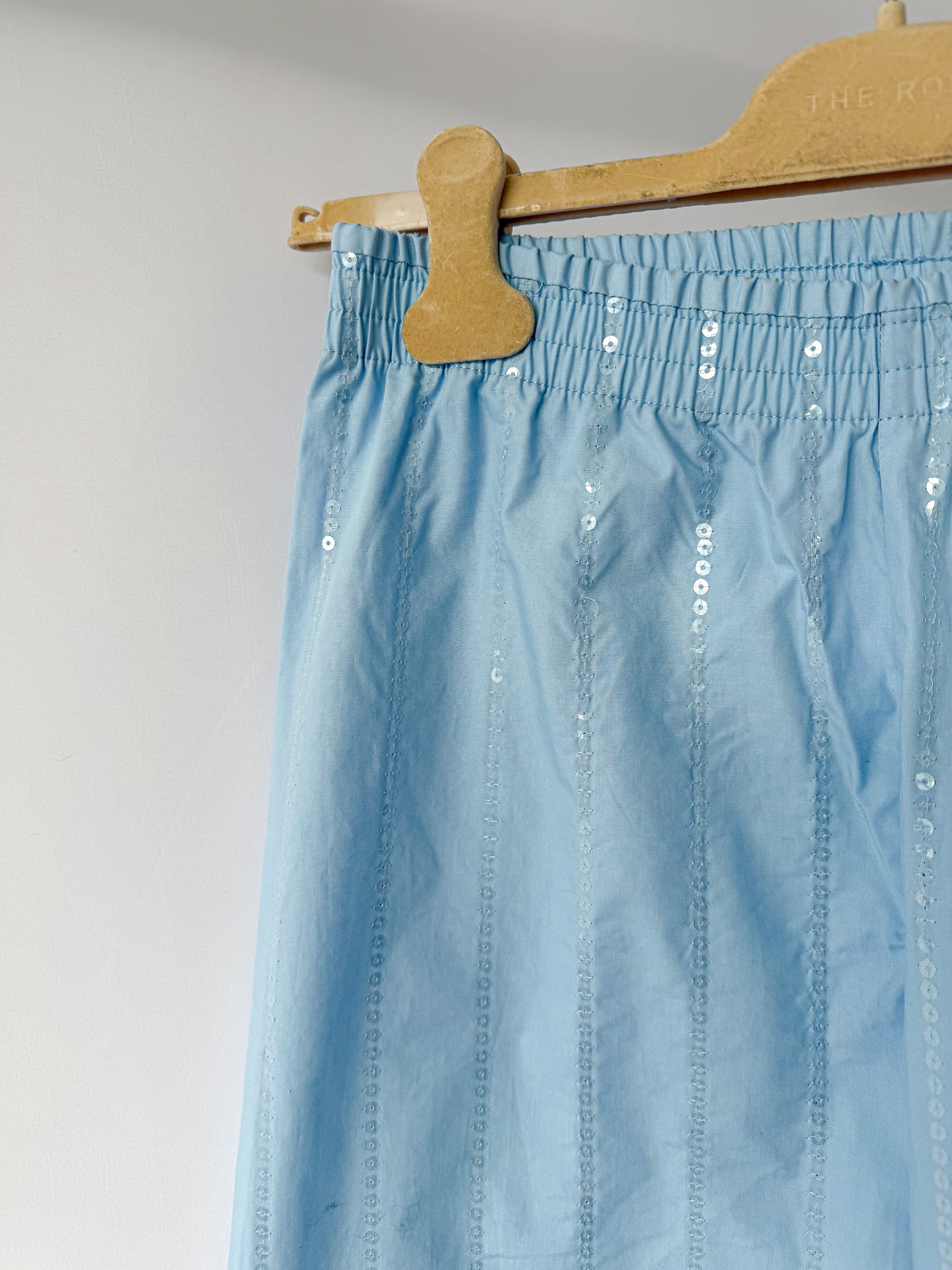 Sleeper Milky Way Blue Sequined Cotton Pyjama Set