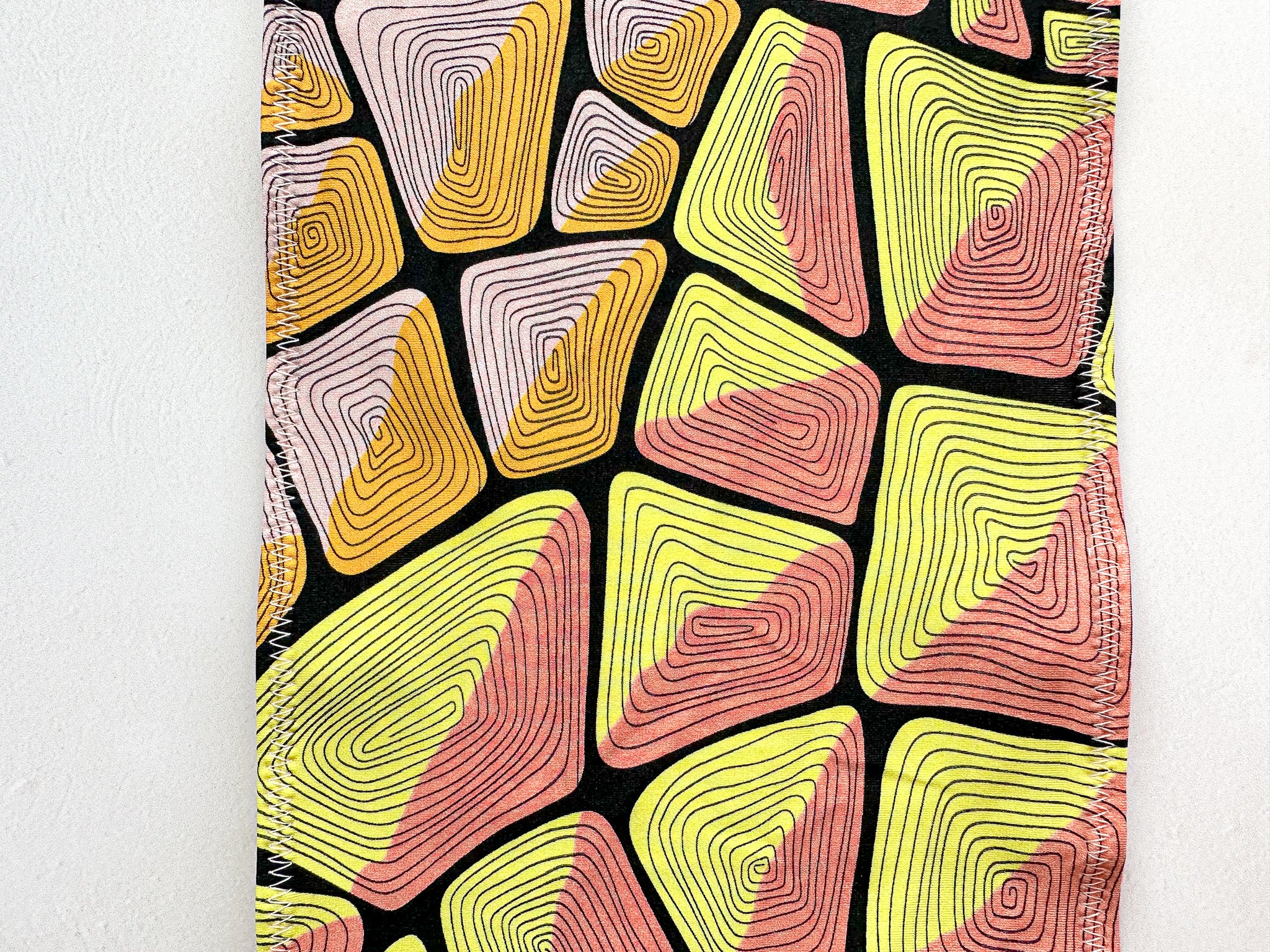 Emilio Pucci Geometric Print Bandeau Strapless Crop Top