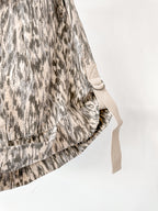 Isabel Marant Etoile Kaloscoe Printed High Waist Belted Cargo Shorts