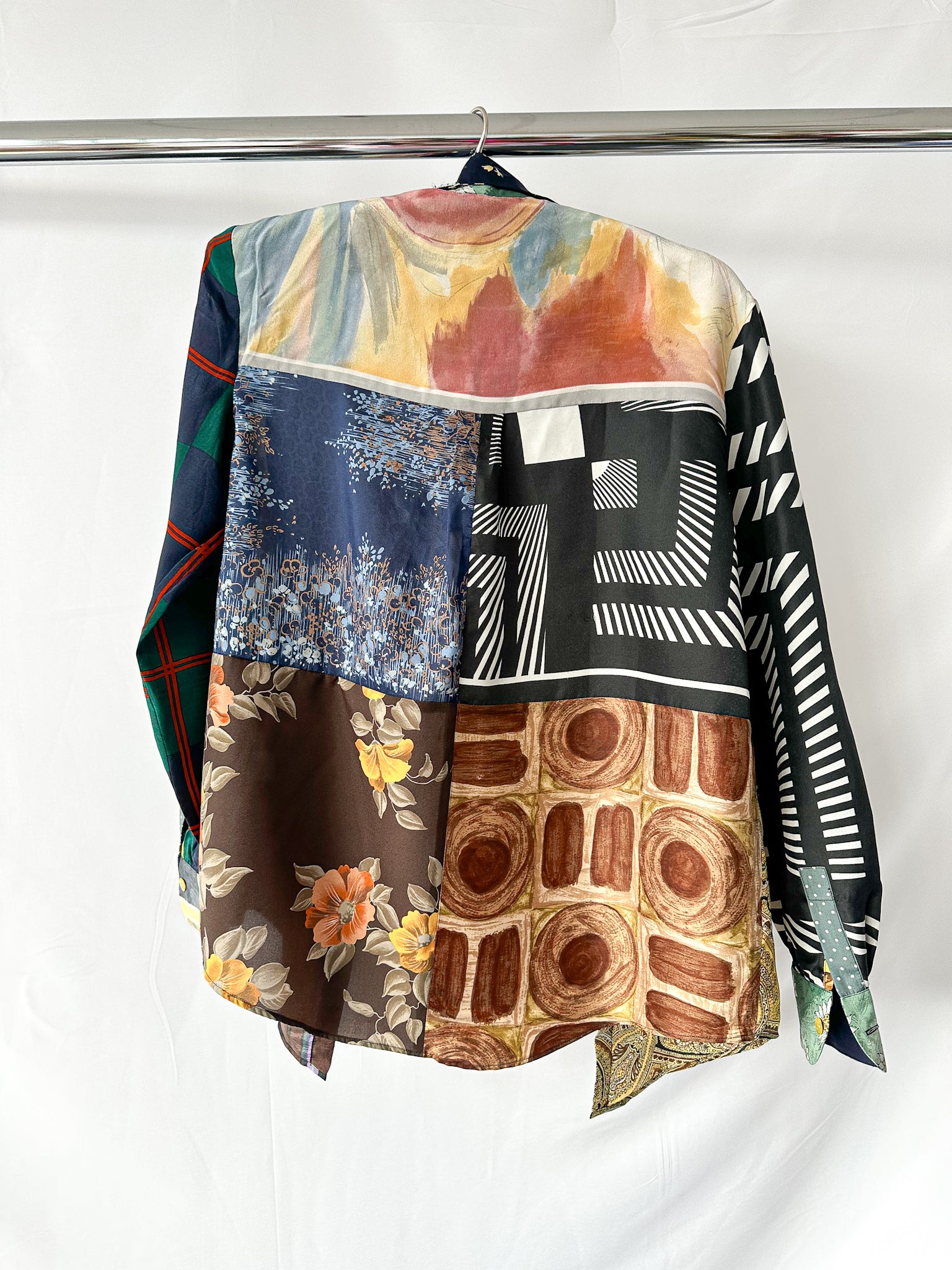 Conner Ives The Reconstituted Scarf Vintage Shirt (IMPERFECT)