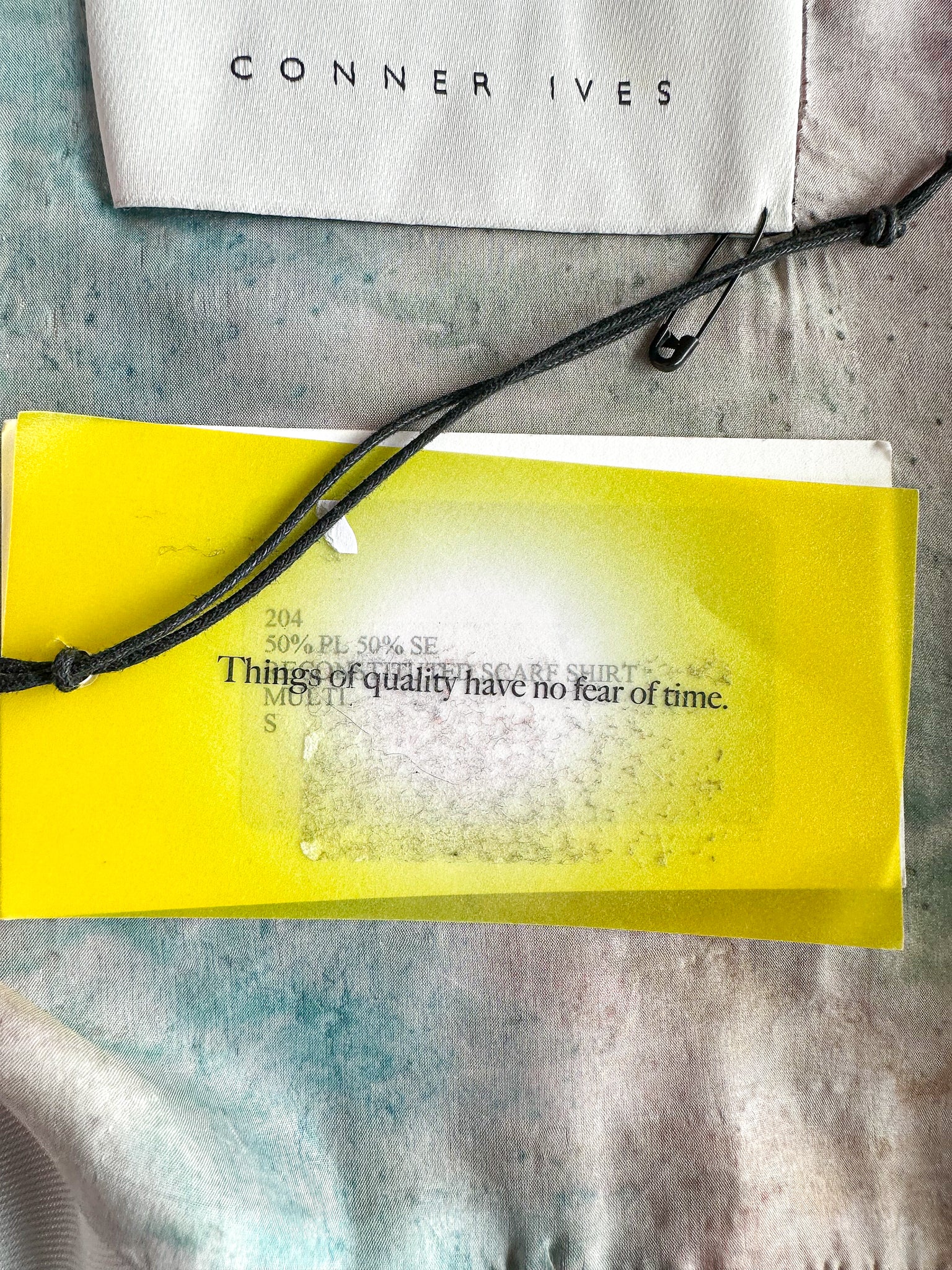 Conner Ives The Reconstituted Scarf Vintage Shirt (IMPERFECT)