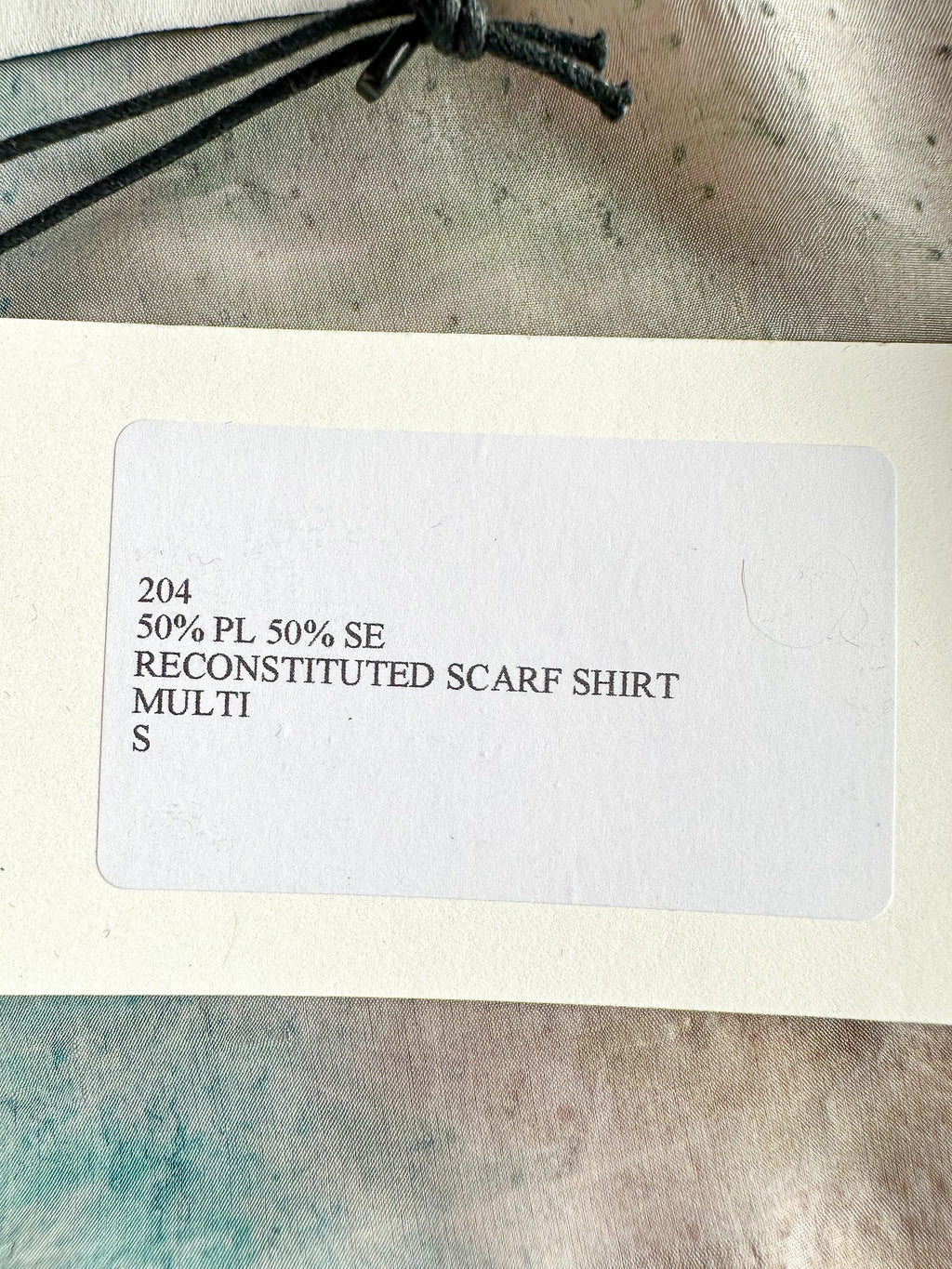 Conner Ives The Reconstituted Scarf Vintage Shirt (IMPERFECT)