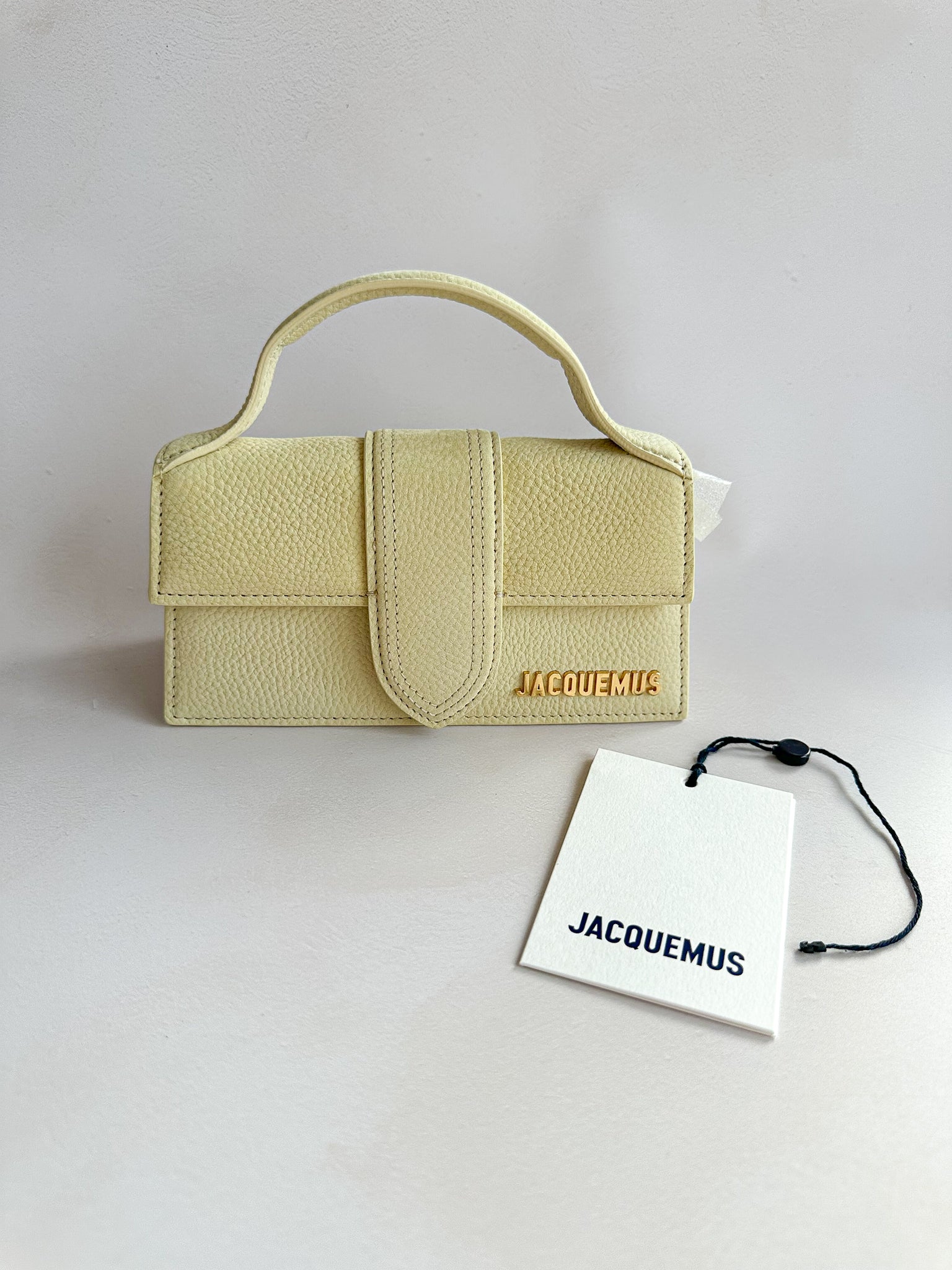 Sac Jacquemus Le Bambino Jaune Clair