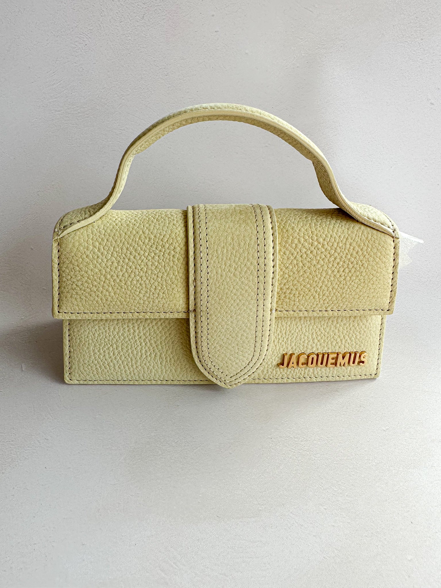 Sac Jacquemus Le Bambino Jaune Clair