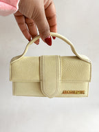 Sac Jacquemus Le Bambino Jaune Clair
