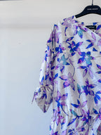 Isabel Marant Lympia Floral Print Shell Wrap Jumpsuit
