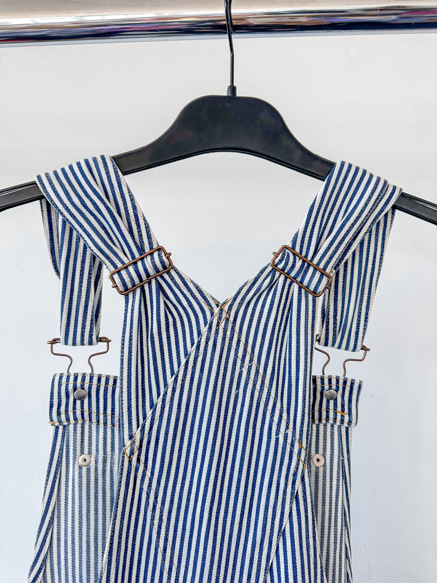 Isabel Marant Madeline Striped Denim Jumpsuit