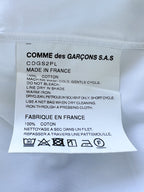Comme Des Garcons Basic White Shirt