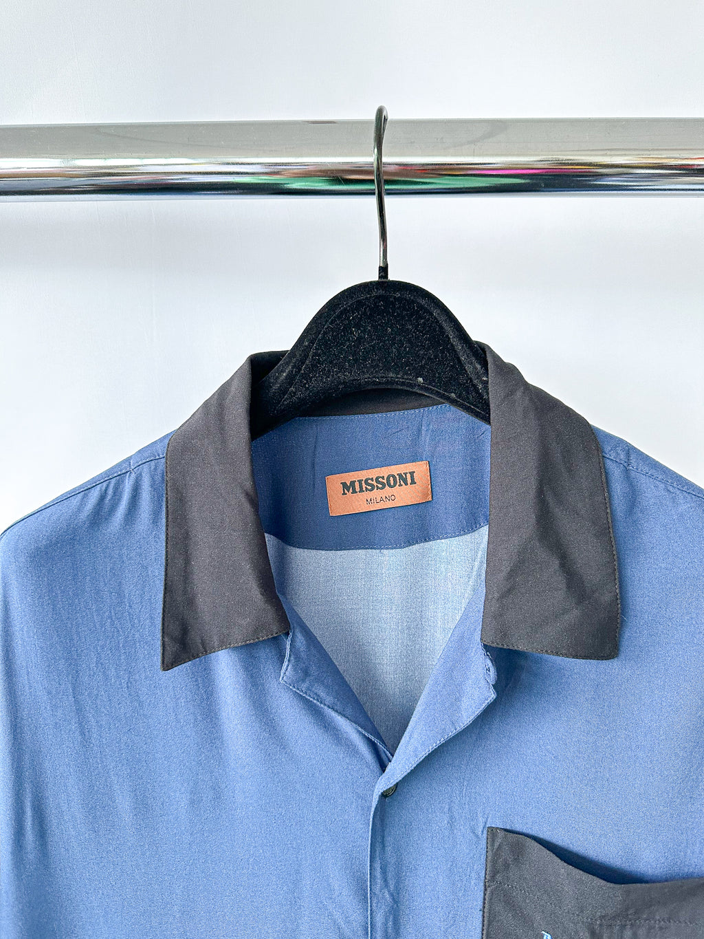 Missoni Navy Zigzag Shirt