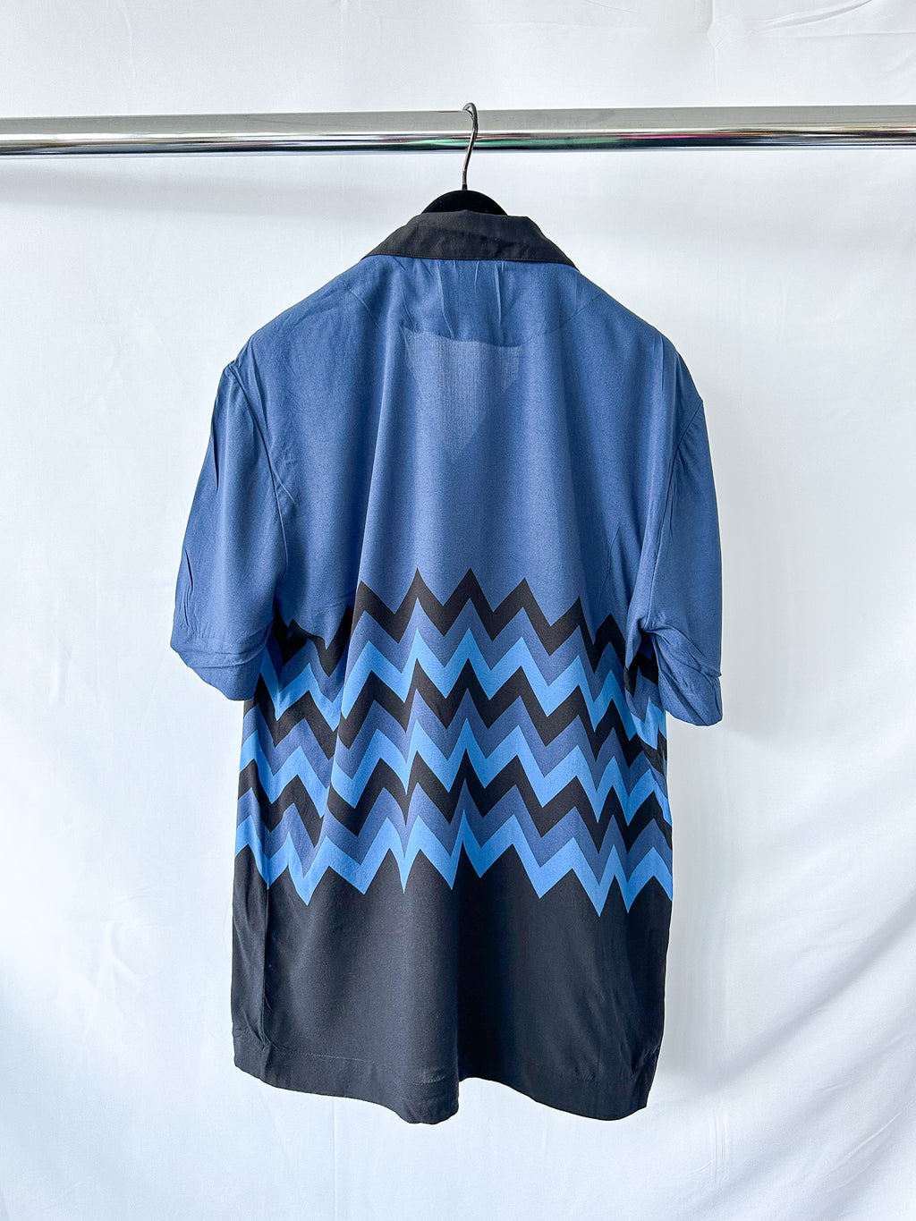 Missoni Navy Zigzag Shirt
