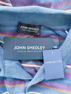 John Smedley Knitted Long Sleeve Polo Shirt