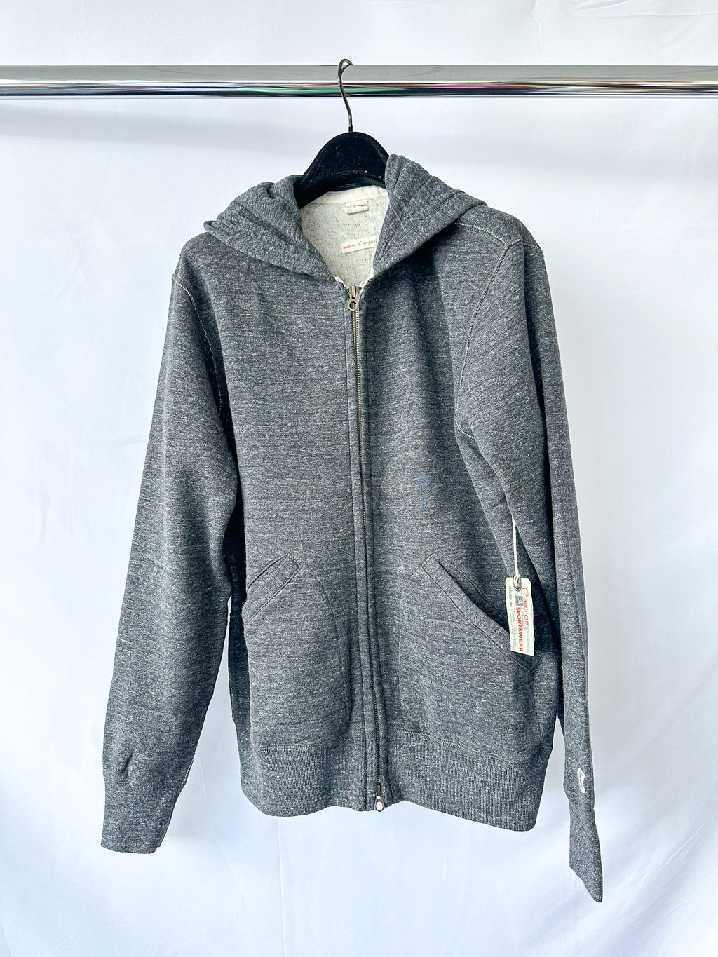 Todd Snyder X Champion – Kapuzenpullover in Anthrazitgrau