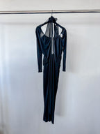 Isabel Marant Black Jadessi Cut-Out Keyhole Neck Strappy Dress DAMAGED