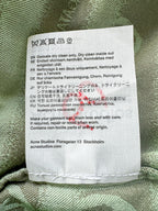 Acne Studio Peace Patterned Shirt In Green