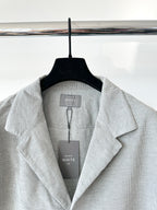 Private White V.C Needle Cord Camp Shirt In Grey