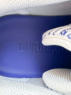 Burberry Check Knit Box Sneakers Blue