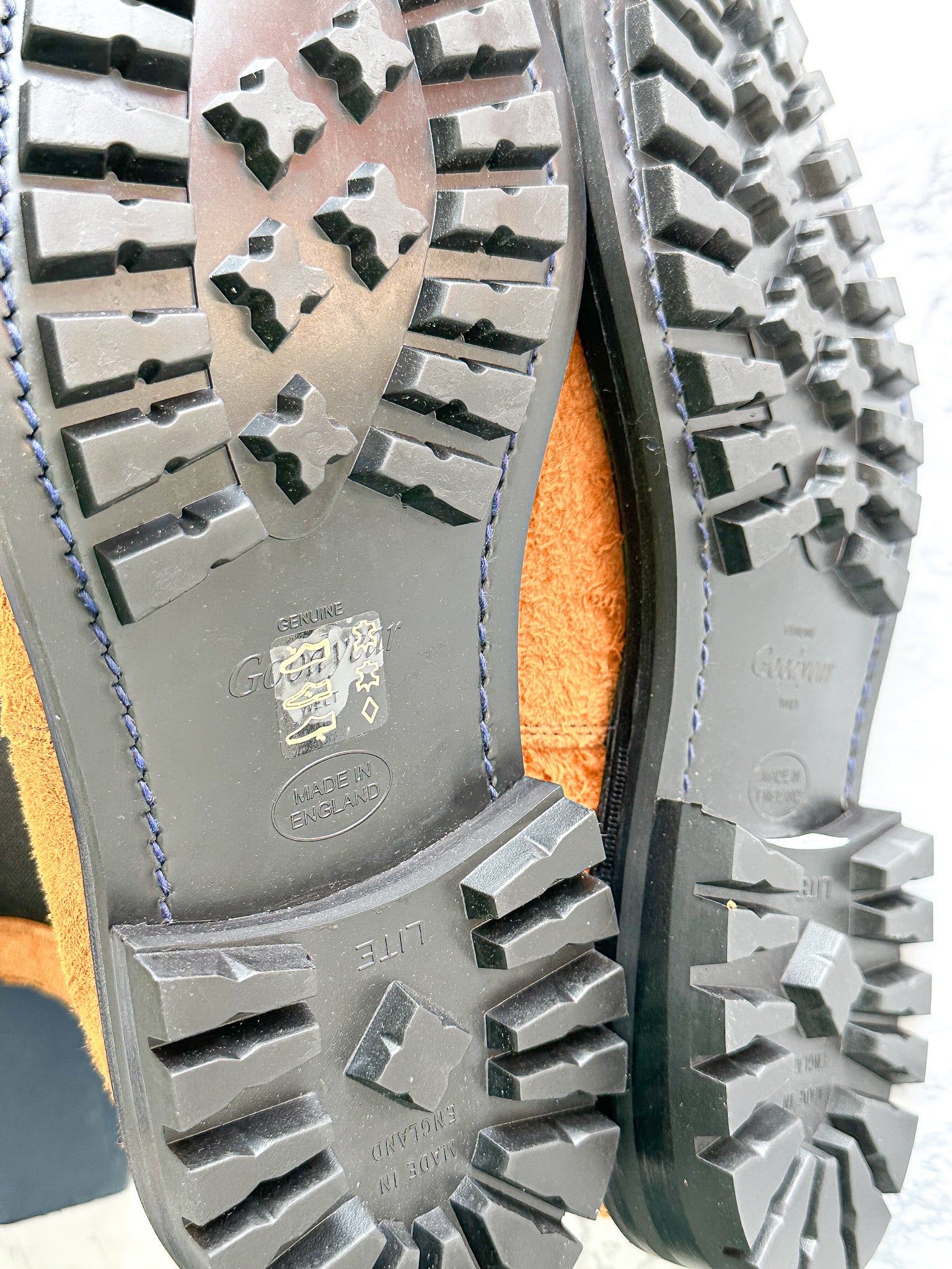 Burberry X Tricker’s Suede Dee High Chelsea Boots Brown