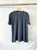 Private White V.C Merino Wool Manchester Tee Shirt In Navy