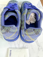 Burberry Check Knit Box Chucky Sneakers Blue