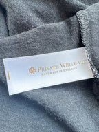 Private White V.C Merino Wool Jumper Dark Grey Polo Neck