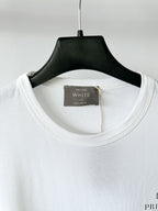 Private White V.C White Logo Tee Shirt