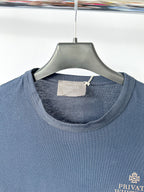 Private White V.C Navy Logo Tee Shirt