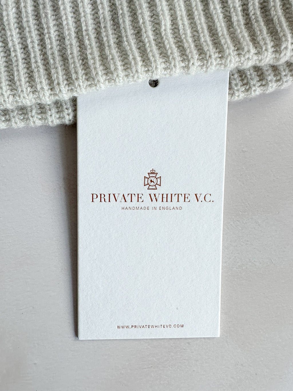 Private White V.C Cashmere Bandit Beanie Hat