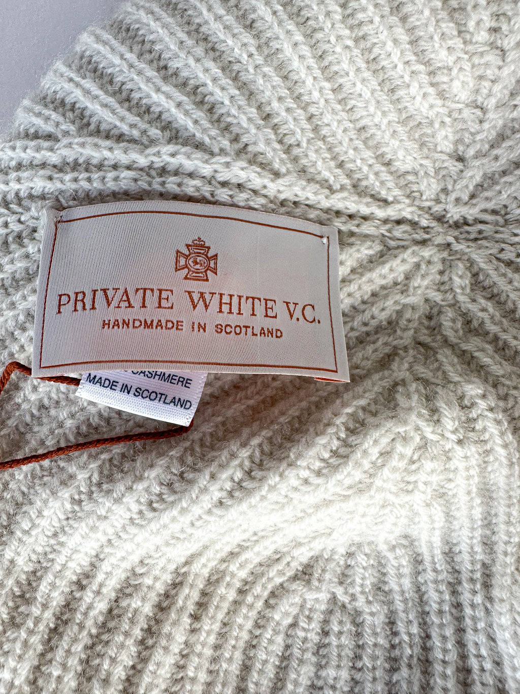 Private White V.C Cashmere Bandit Beanie Hat