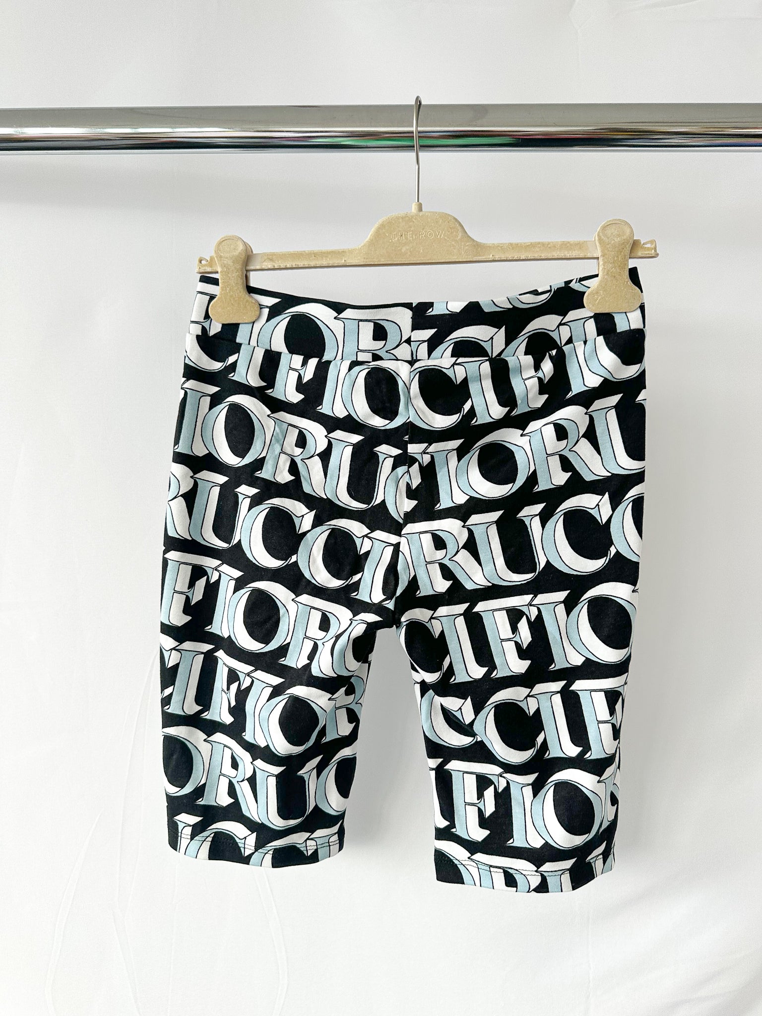 Napapijri X Fiorucci Allover Logo Print Biker Shorts