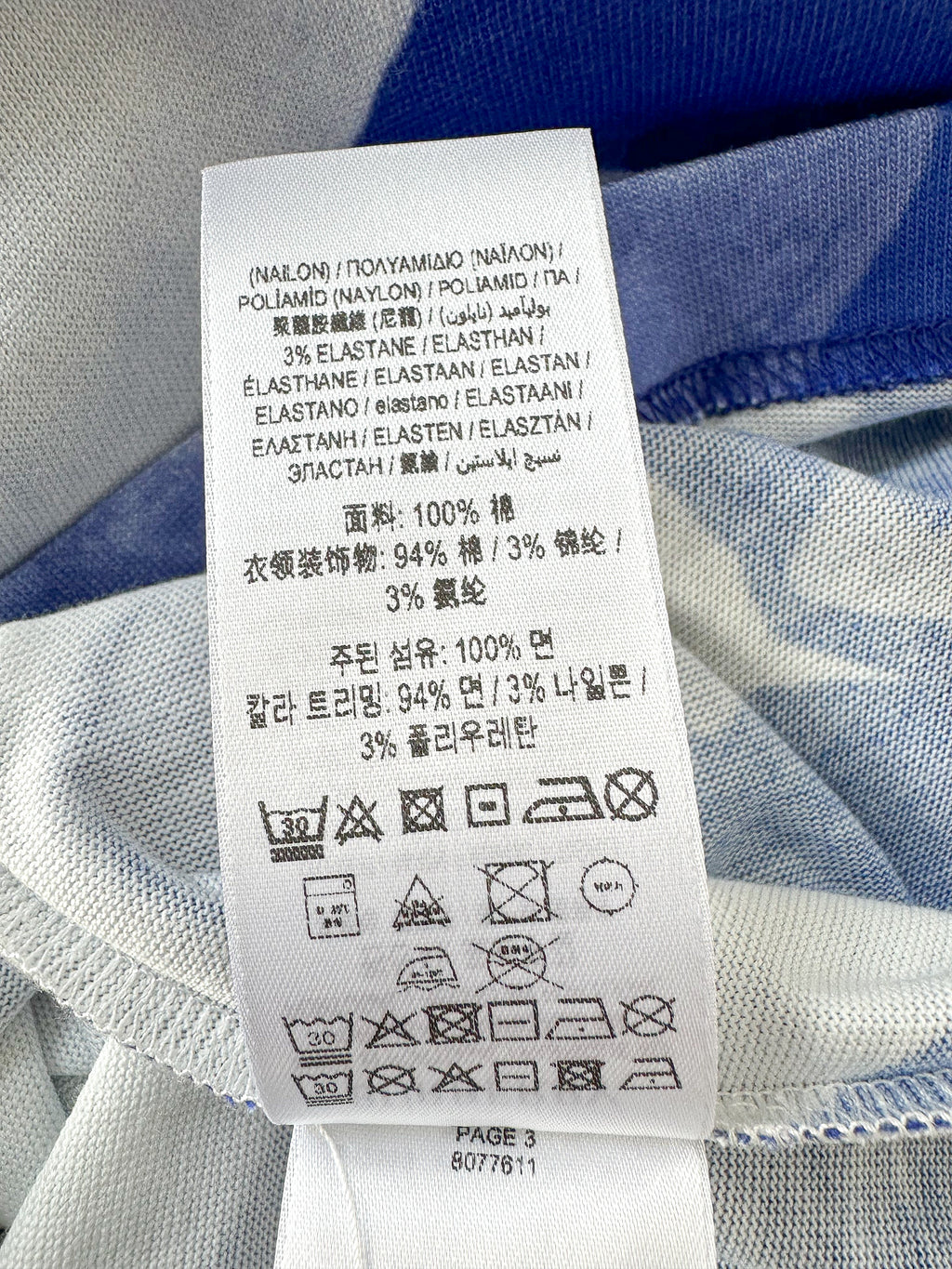 Burberry Swan Spell Out White T Shirt