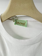 Aries White Temple Logo Front T-Shirt