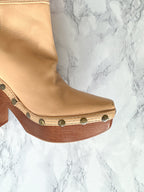 Jacquemus Les Bottes Sabots Knee High Clog Boots 100mm (EU 37)