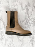 LEGRES Brown Leather Chelsea Boots