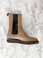 LEGRES Brown Leather Chelsea Boots
