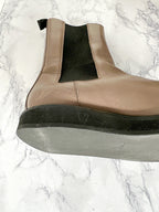 LEGRES Brown Leather Chelsea Boots