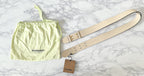 Burberry The Medium Belt Bag Grainy Leather Belt Neutral White