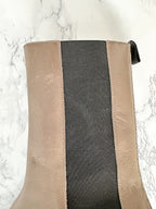 LEGRES Brown Leather Chelsea Boots