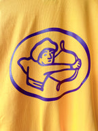 드레이크의 코발트 블루 반팔 하이킹 티셔츠