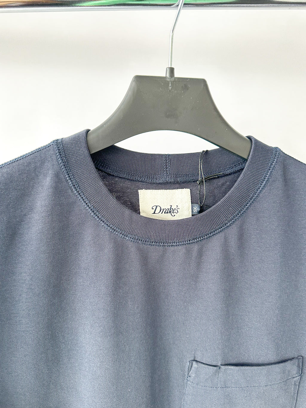 Maglietta da escursionismo a maniche corte blu cobalto di Drake