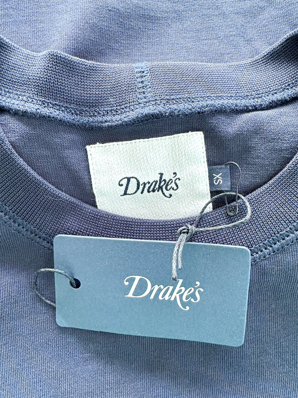 Maglietta da escursionismo a maniche corte blu cobalto di Drake