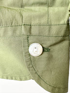 Drake's Green Double Pocket Button-Up Shirt - House Of Huntington