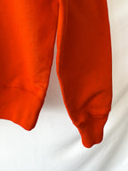 Drake's Red Heavy Weight Cotton Sweatshirt