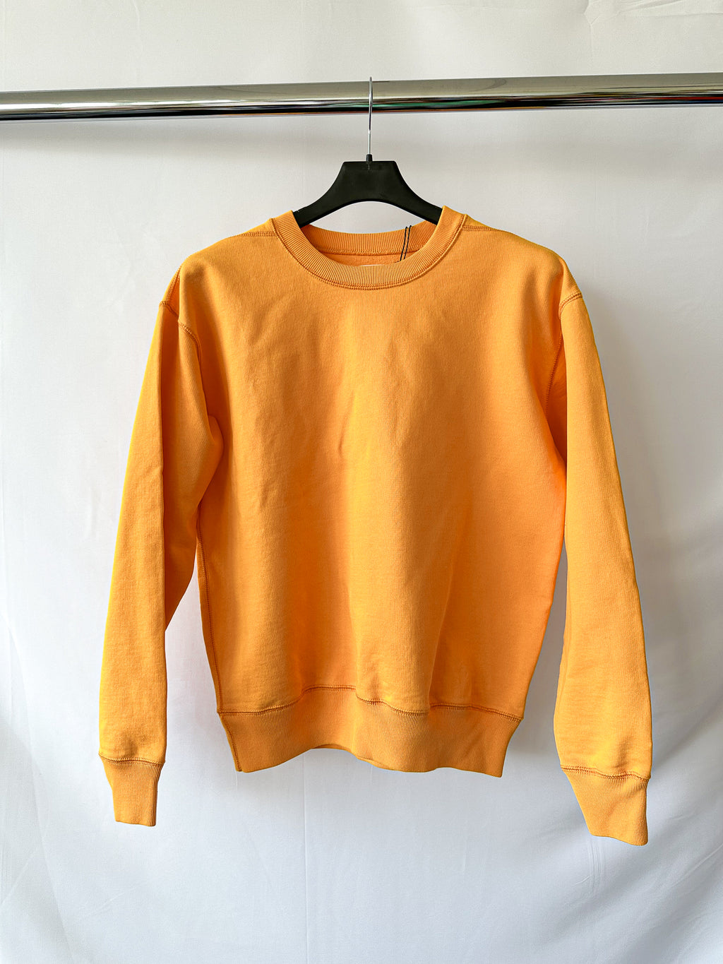 Drake's Mustard Heavy Weight Cotton Sweatshirt