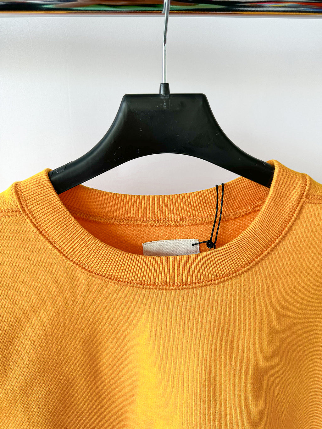 Drake's Mustard Heavy Weight Cotton Sweatshirt