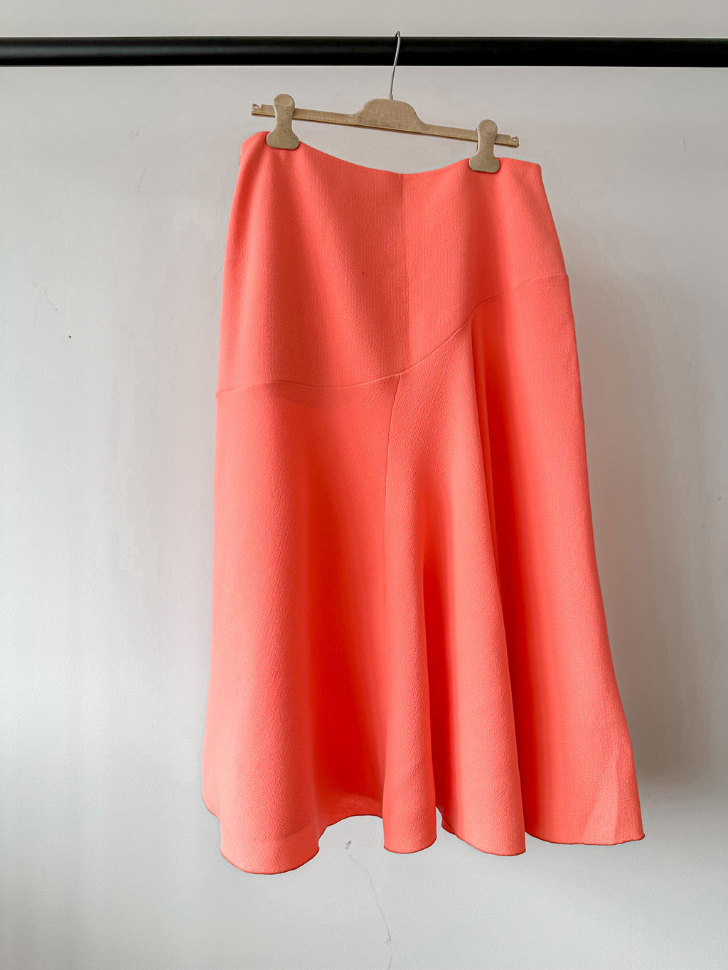 ROKSANDA Coral Adelaide Wool Crêpe Midi Skirt - House Of Huntington